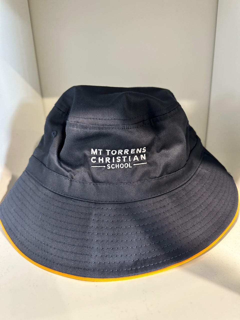 Mt Torrens Christian - Navy/Gold Piping Hat
