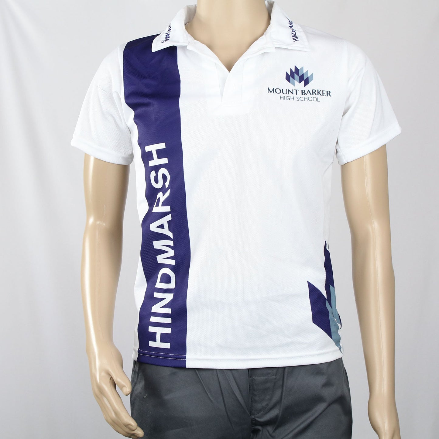 Mount Barker High School Hindmarsh (White) House Polo