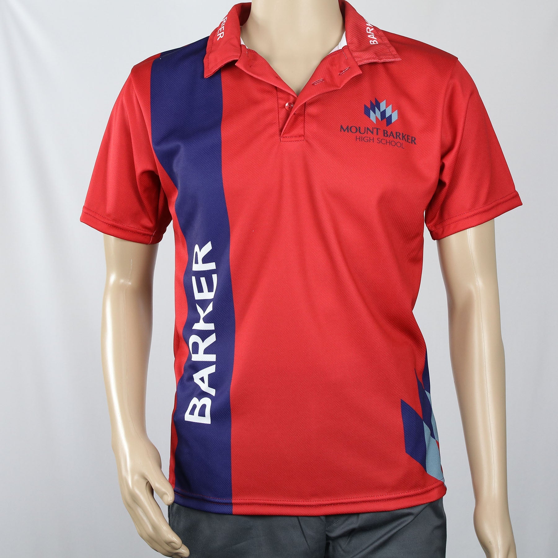 Mount Barker High School Barker Red House Polo