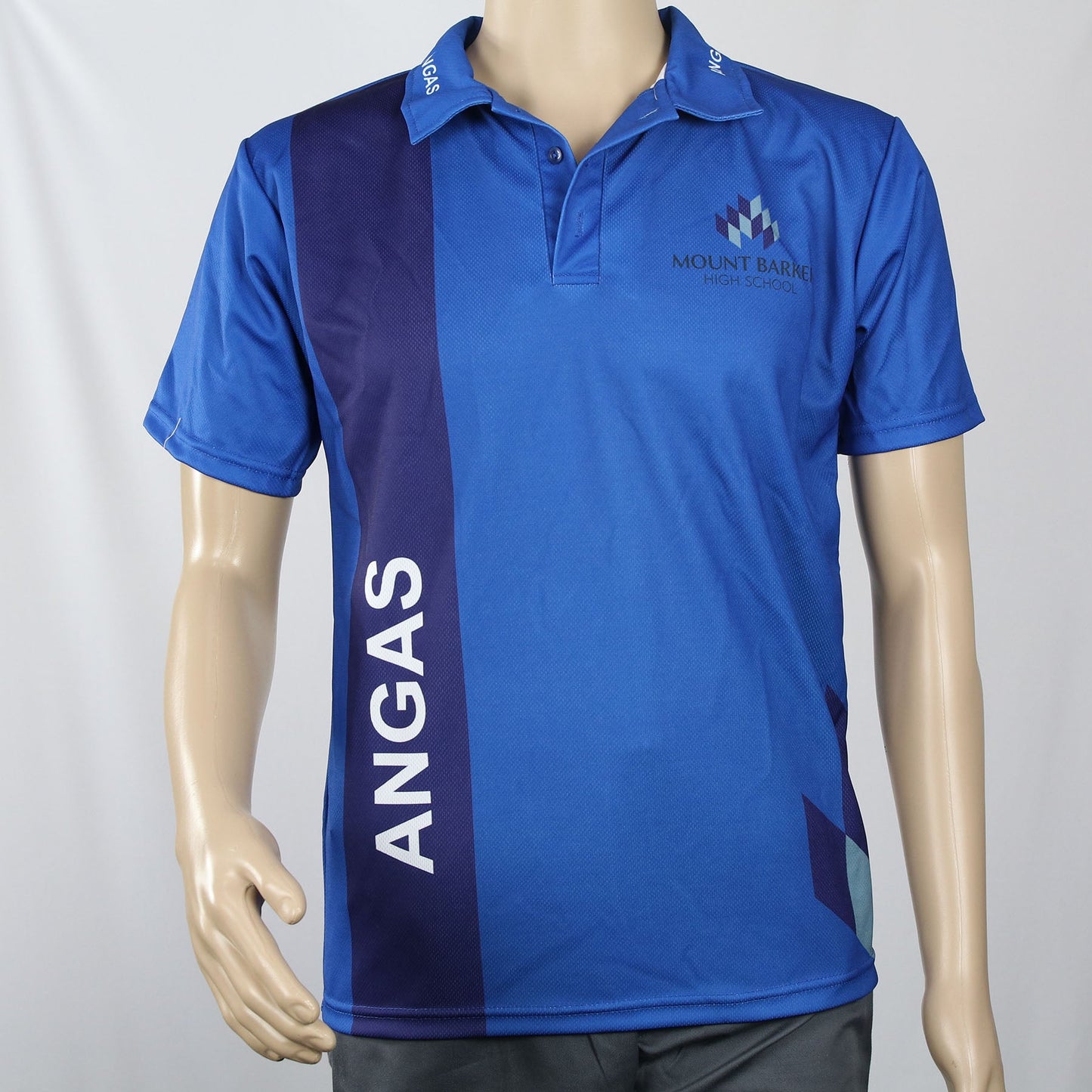 Mount Barker High School Angas (Blue) House Polo